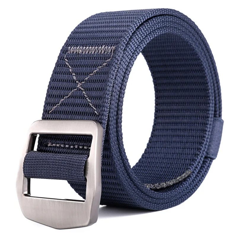 Produk Ikat Pinggang Pria Canvas Nylon Tactical Gesper Geser - Sabuk Minimalis Anti Mengelupas