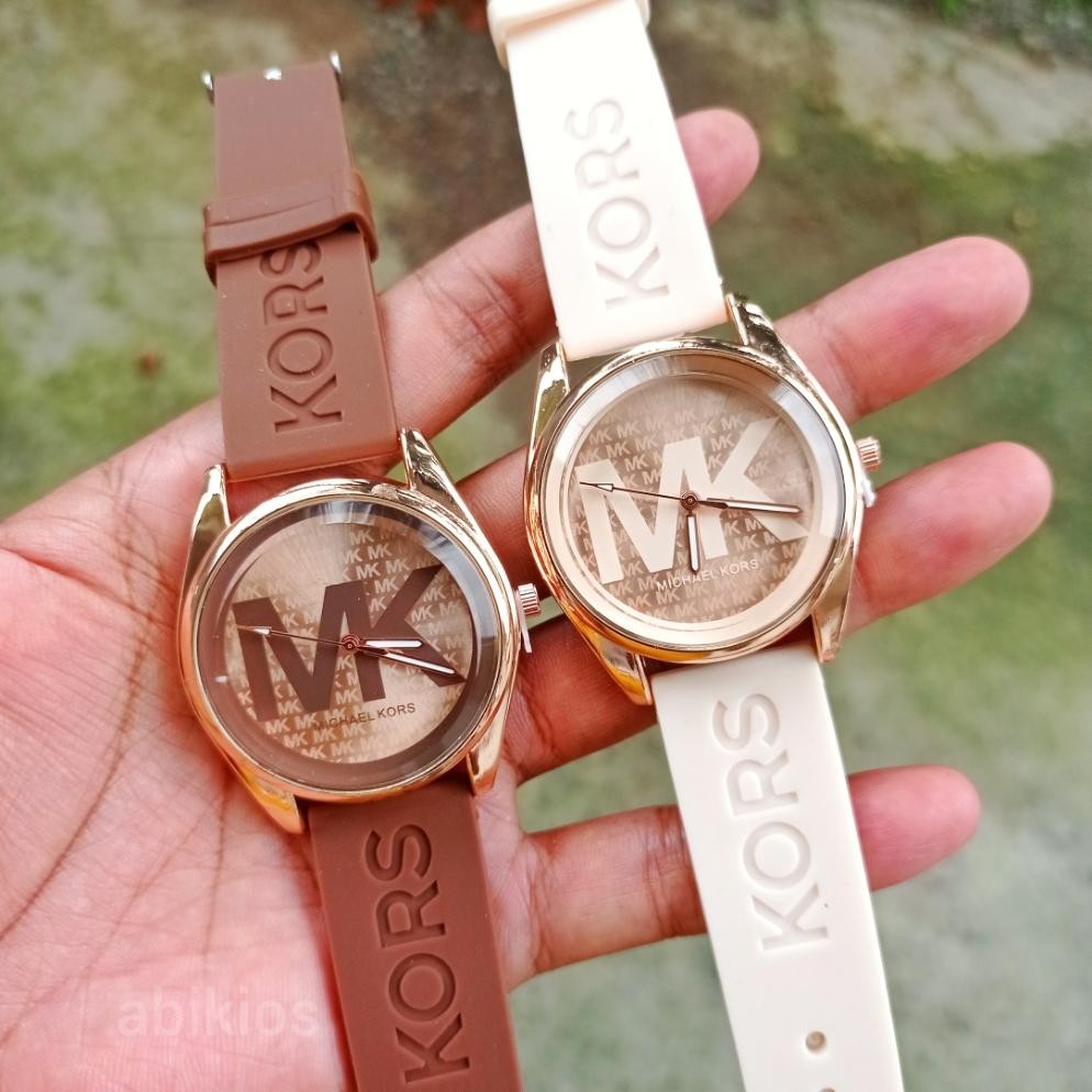 Produk Jam Tangan Wanita Michael Kors Mk Analog Rubber Simpel Elegan