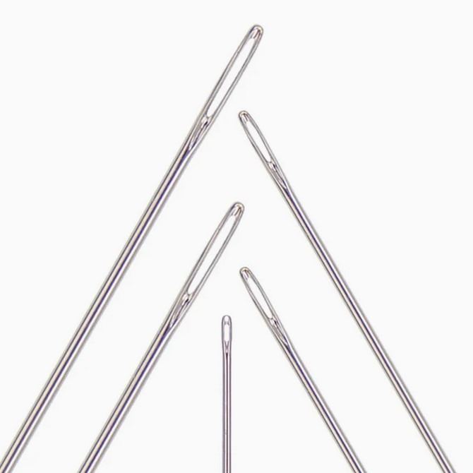 Produk Set Jarum Jahit Tangan Assorted Needle Komplit Wadah Bulat Putar