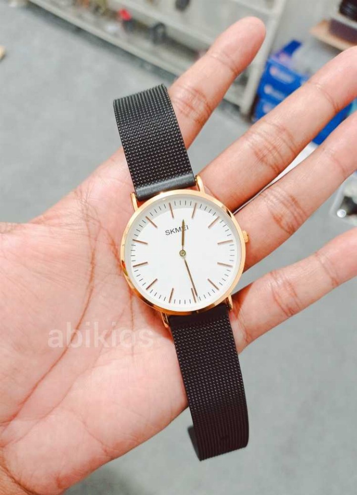 Produk Jam Tangan Analog Vintage Casual 1181 40mm Rubber Black