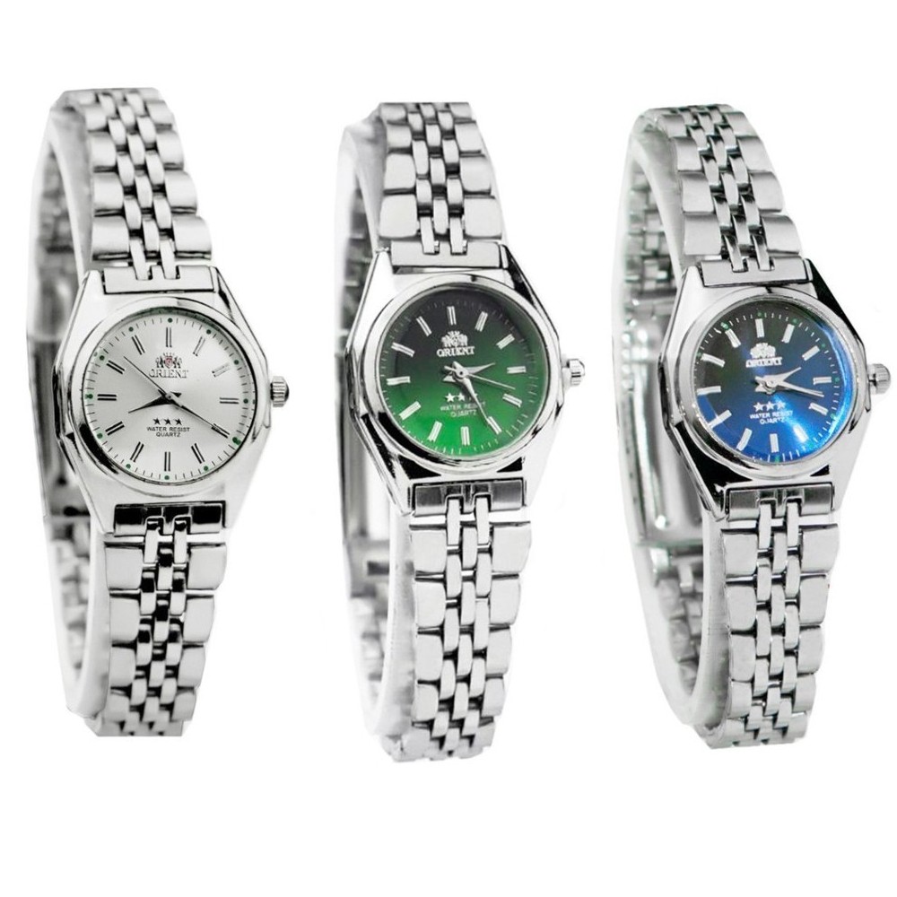 Produk Jam Tangan Rantai Wanita Dial Plat Warna Warni Mesin Quartz