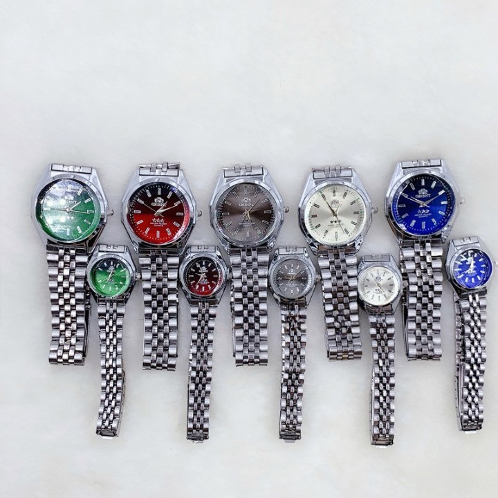 Produk Jam Tangan Rantai Wanita Dial Plat Warna Warni Mesin Quartz