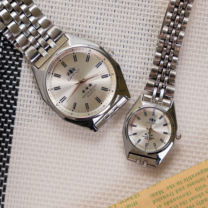 Produk Jam Tangan Rantai Wanita Dial Plat Warna Warni Mesin Quartz