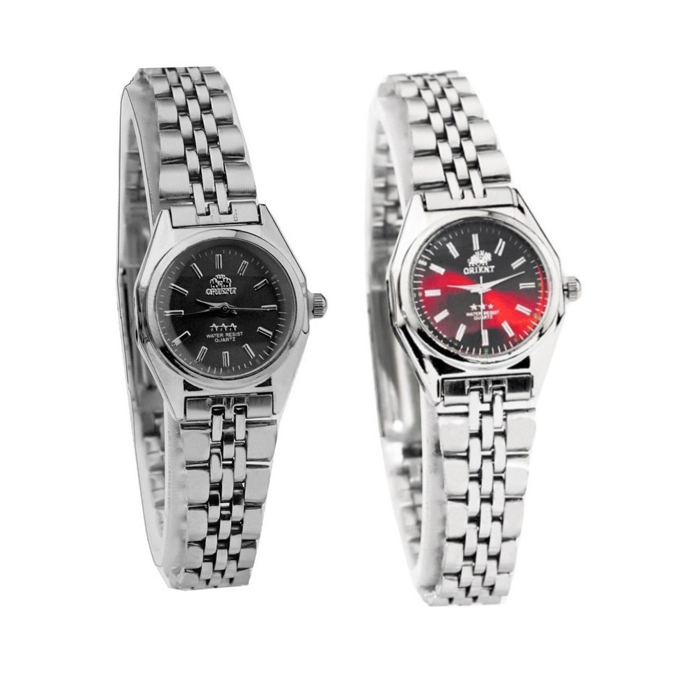 Produk Jam Tangan Rantai Wanita Dial Plat Aneka Warna Mesin Quartz
