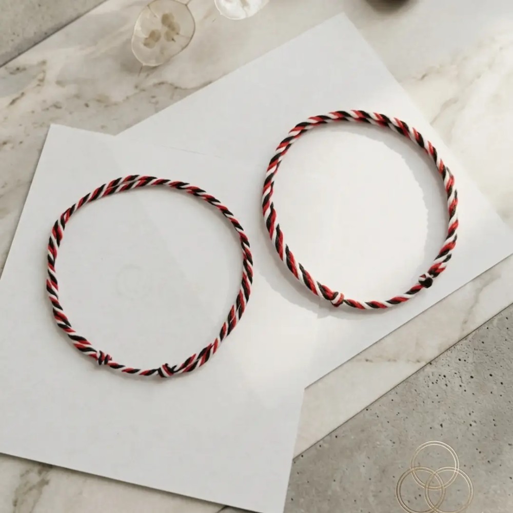 Produk Gelang Tridatu Bali Minimalis - Tali Serut Tipis 1mm 1.5mm Unisex