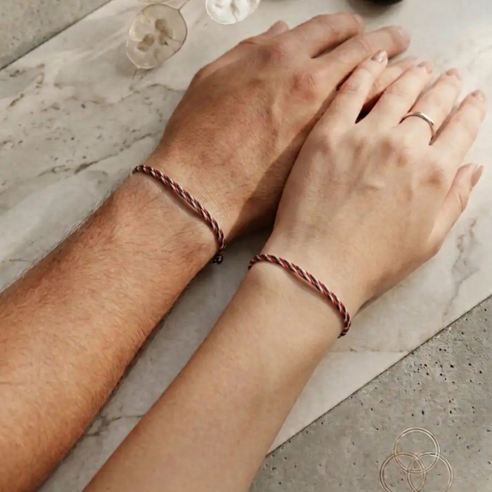 Produk Gelang Tridatu Bali Minimalis - Tali Serut Tipis 1mm 1.5mm Unisex