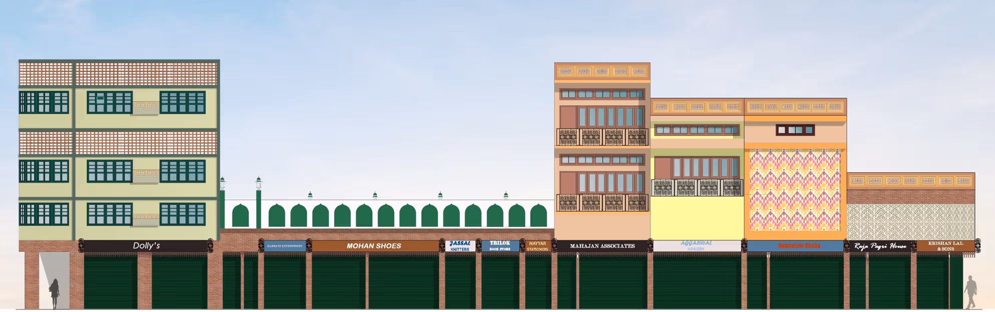 Facade Improvements for Heritage Streets of Amritsar