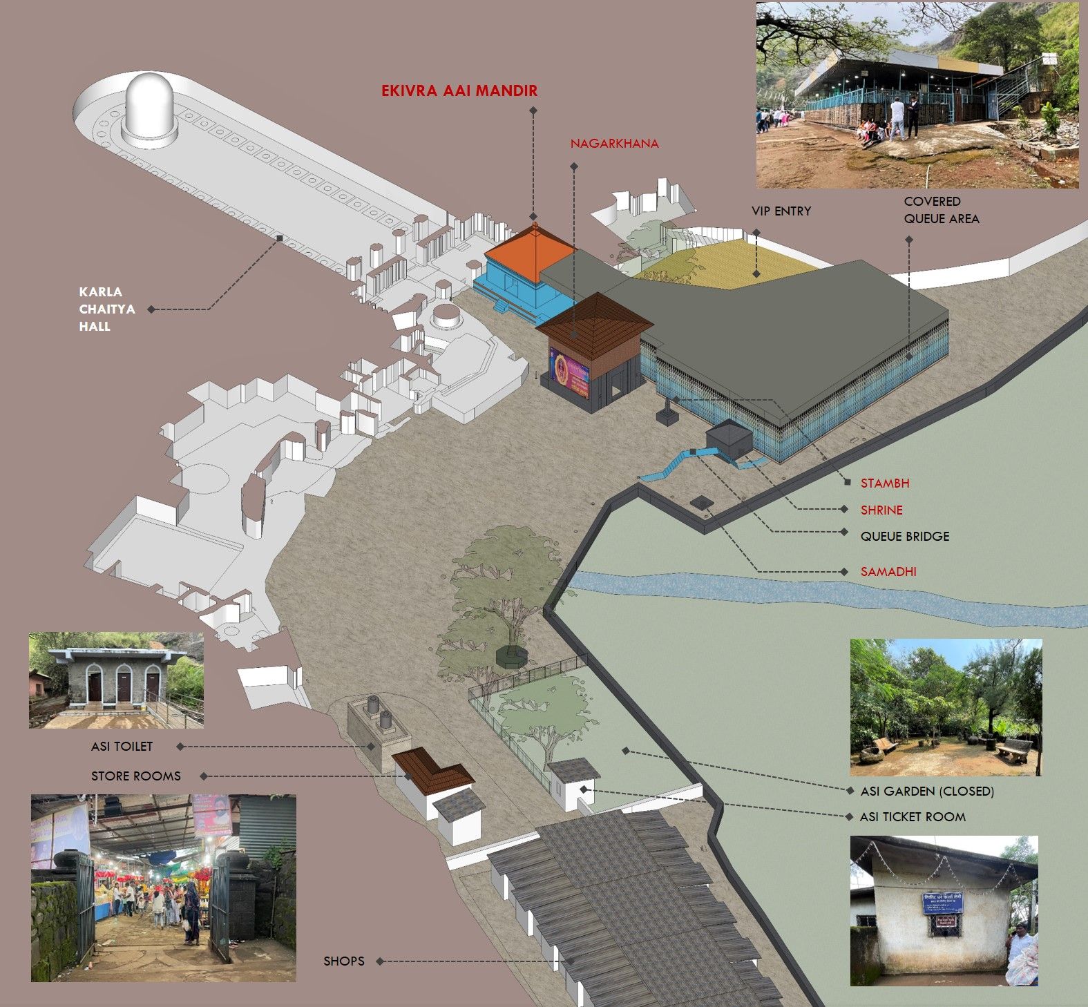 Ekvira Aai Temple, Karla Caves