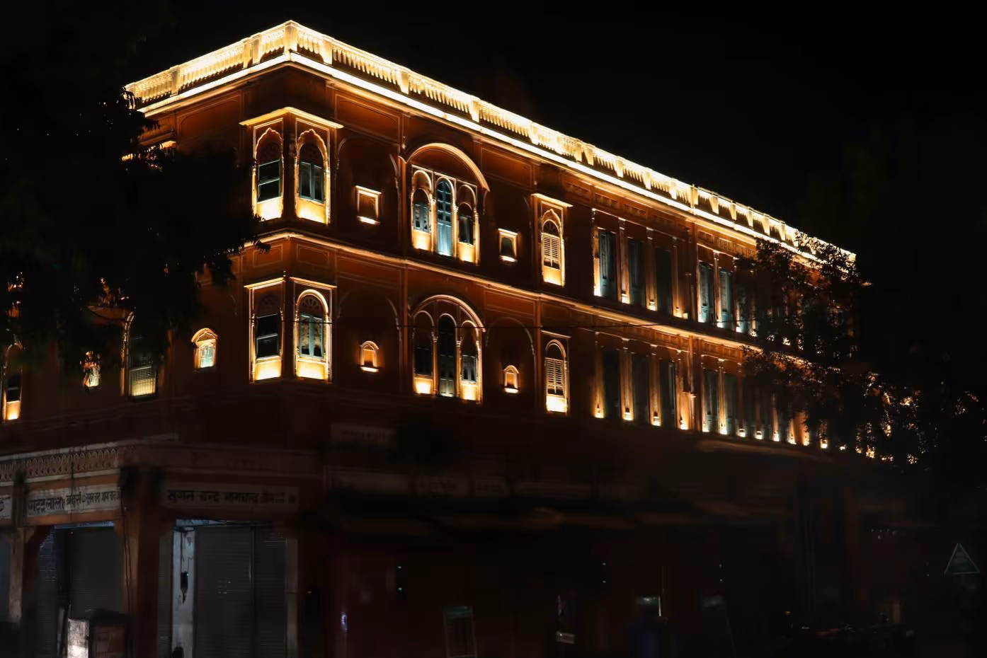 Facade Illumination of Walled City Jaipur
