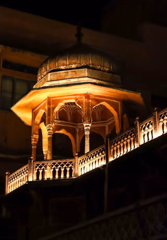Facade Illumination of Walled City Jaipur