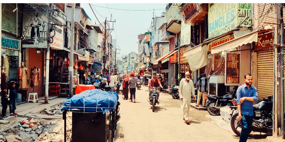 Facade Development Plan for Lad Bazaar