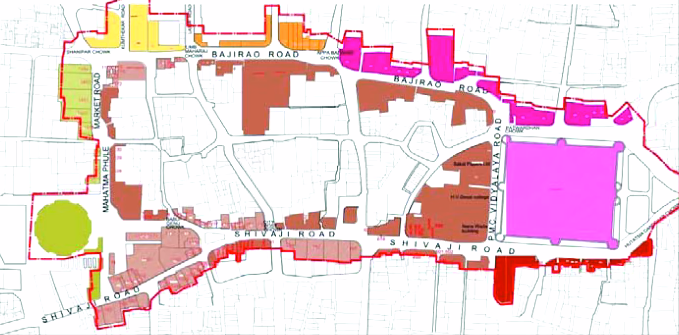 Urban Signage Control for Vishrambagwada & Shaniwarwada, Pune