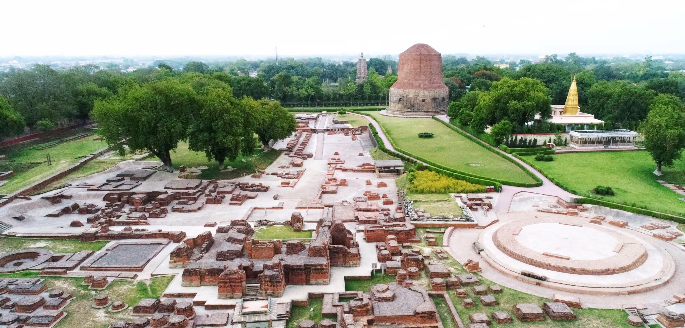 The Ancient Buddhist Site of Sarnath