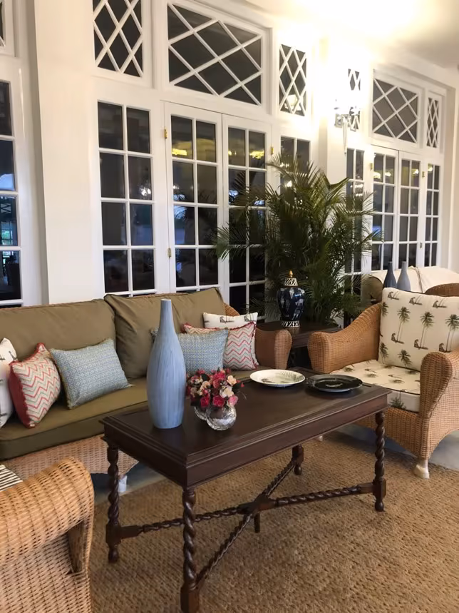 Verandah at Willingdon Sports Club