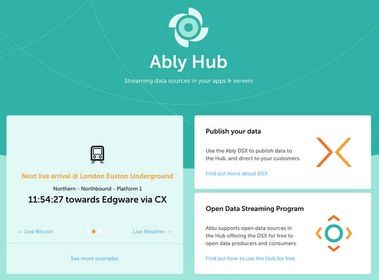 Announcing Ably's Open Data Streaming Program