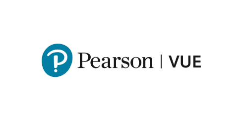 Logo of Pearson VUE, one of Ably's key customers who show how realtime underpins EdTech.