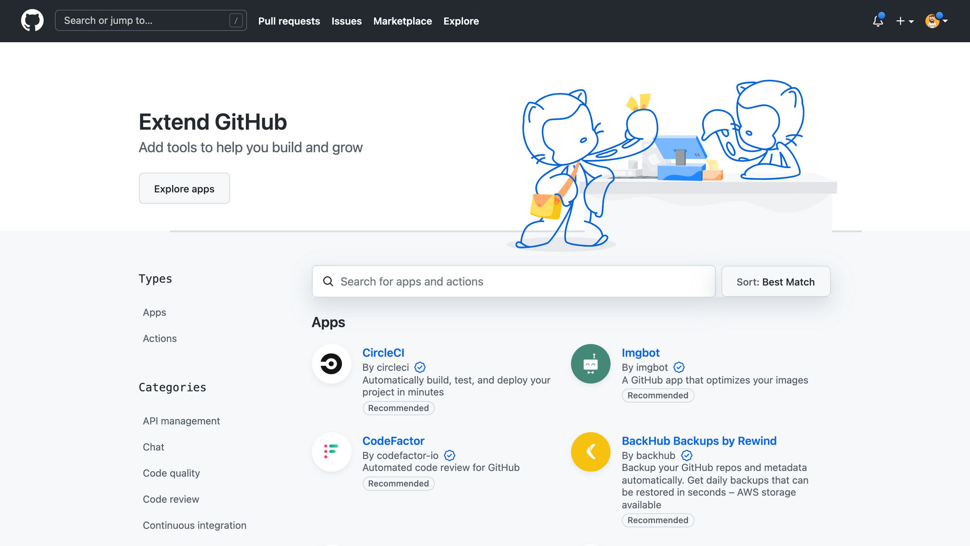 GitHub Action Marketplace