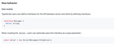 What’s new in SocketIO 4?