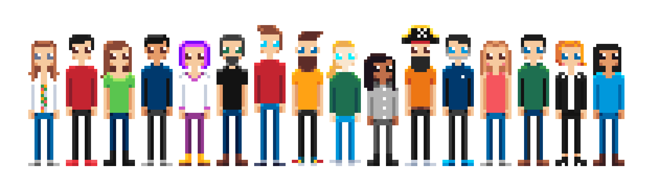 Ablyans as pixel art