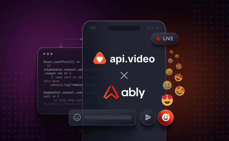 Host engaging livestreams with api.video & Ably in React