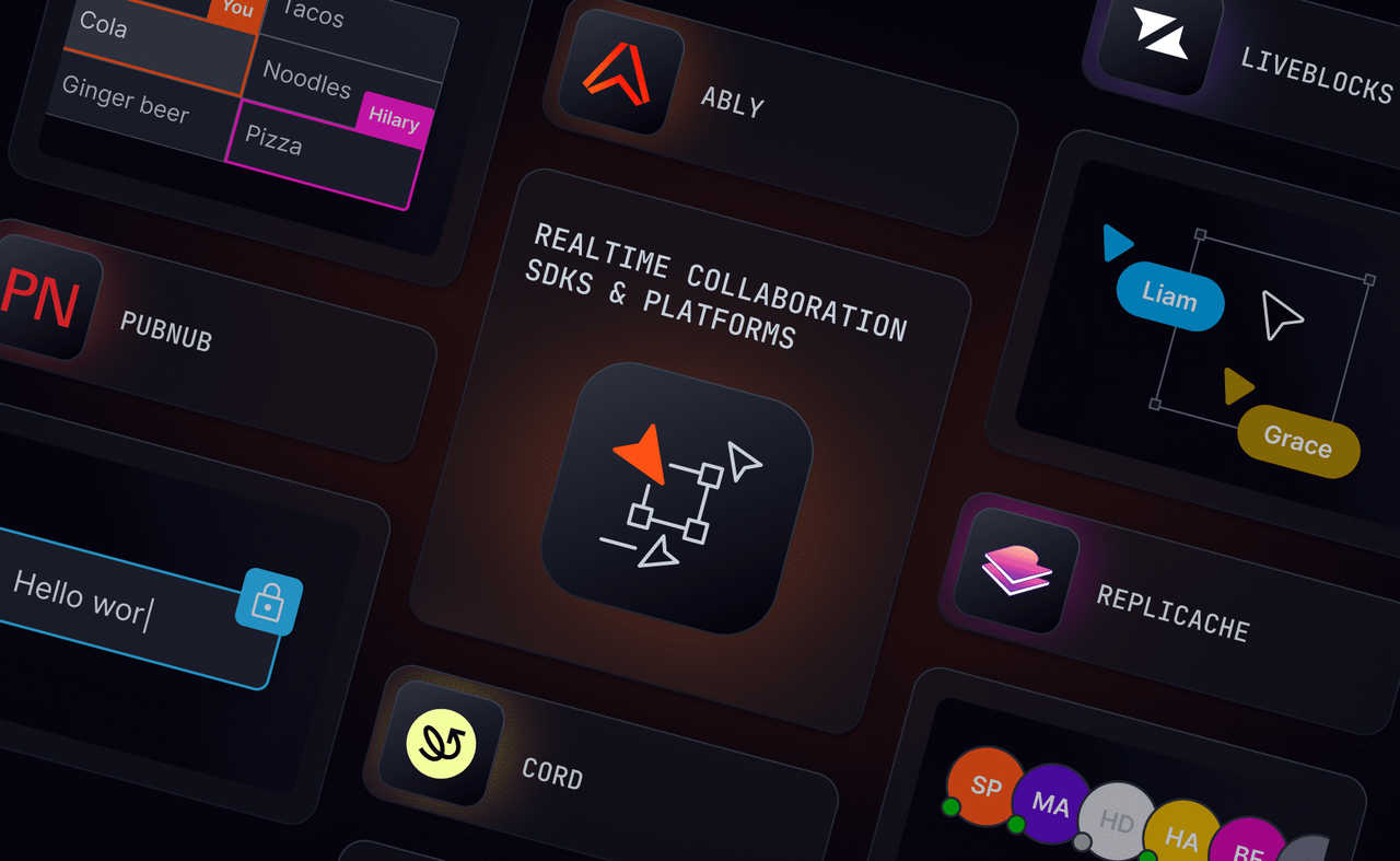 The best realtime collaboration SDKs, platforms, and frameworks