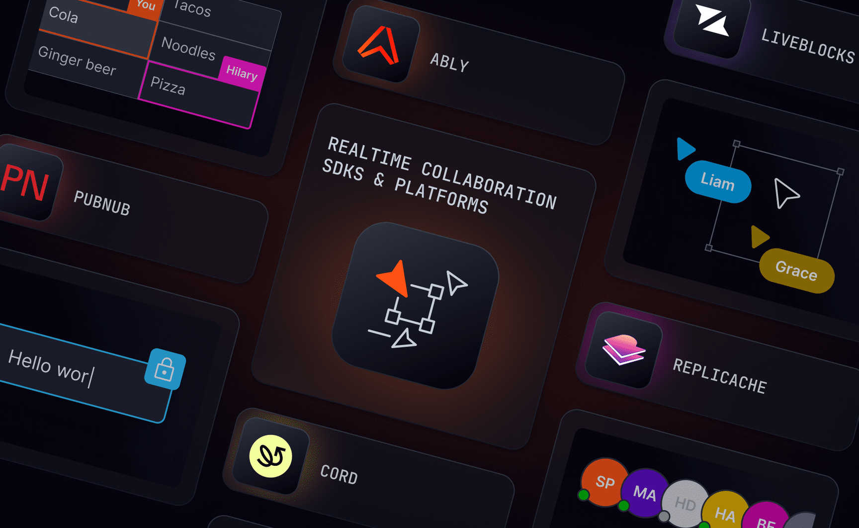 The best realtime collaboration SDKs, platforms, and frameworks