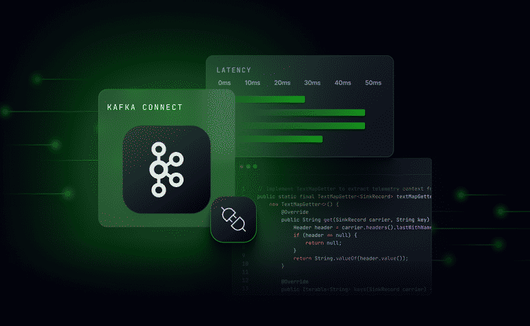 Measuring and minimizing latency in a Kafka Sink Connector