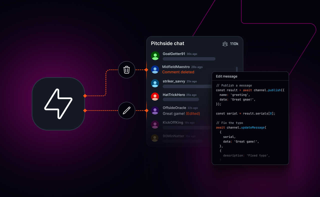 Edit and delete messages without rewriting your history layer