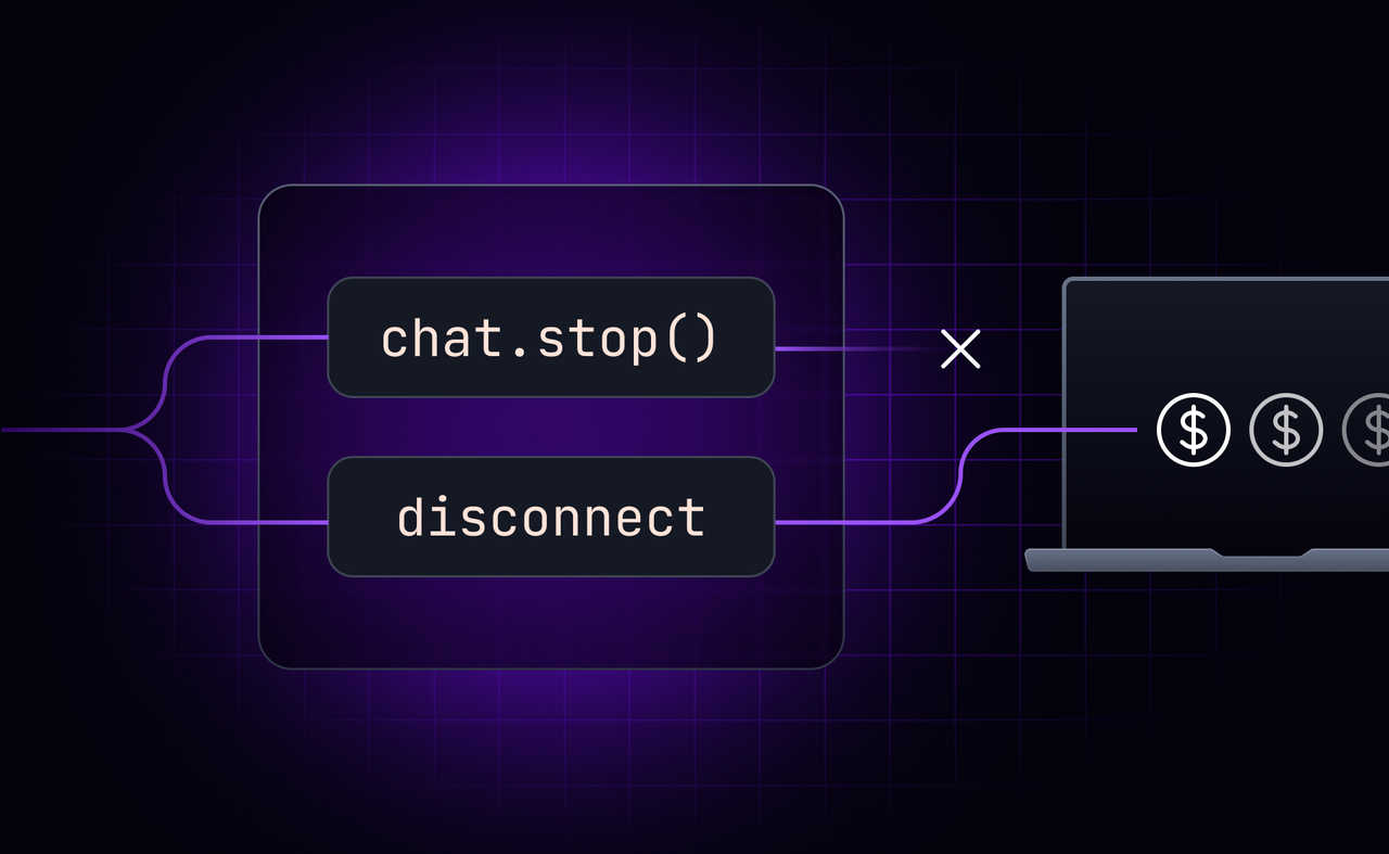 Stop vs disconnect - why canceling AI streaming is harder than it looks