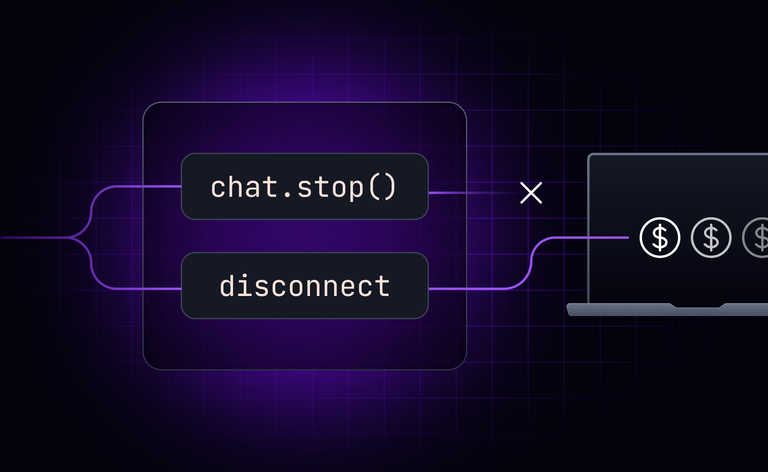 Stop vs disconnect - why canceling AI streaming is harder than it looks