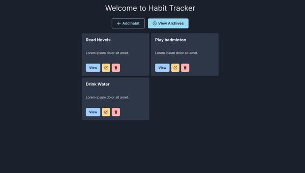 Habit Tracker