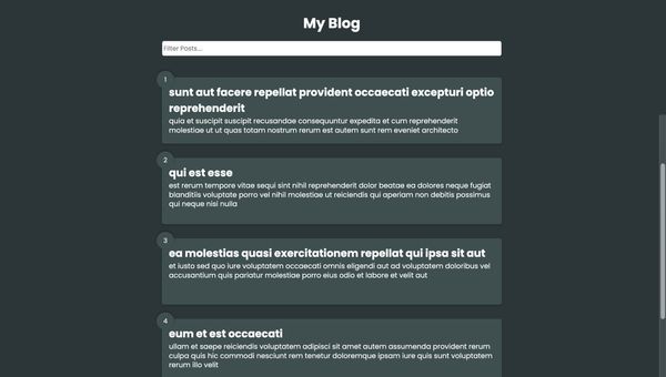 Infinite Scroll JS