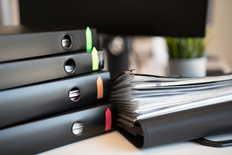 Bureau où sont préparés les dossiers administratifs
