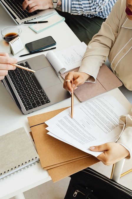 Bureau moderne et professionnel