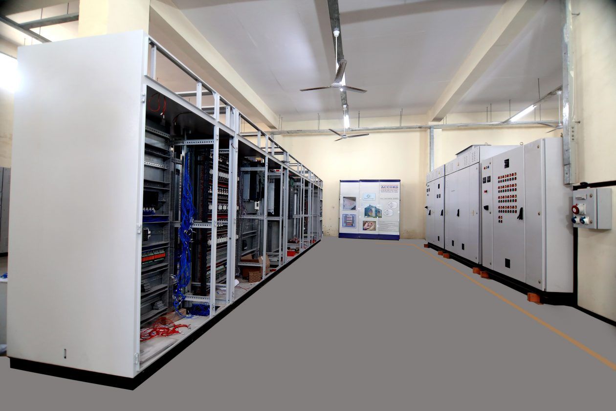 Automated Electrical Control Panels For Industry Factory Plant ...