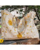 eco print tote bag