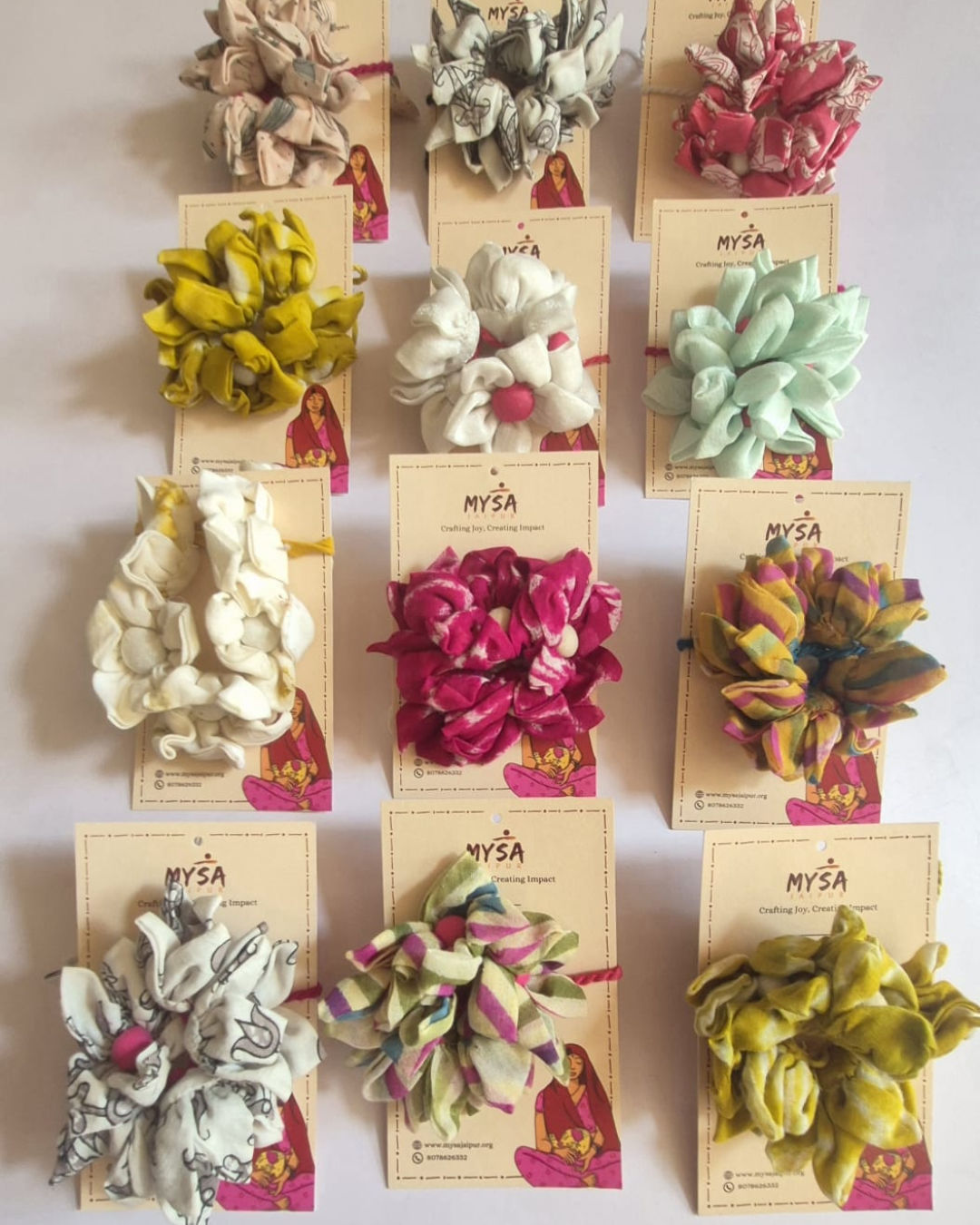 Textile accessories Fabric Gajra