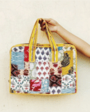 Patchwork Laptop Bag Front view