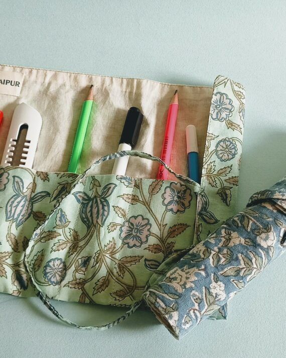 roll up case. stationary . it keeps everything safe
