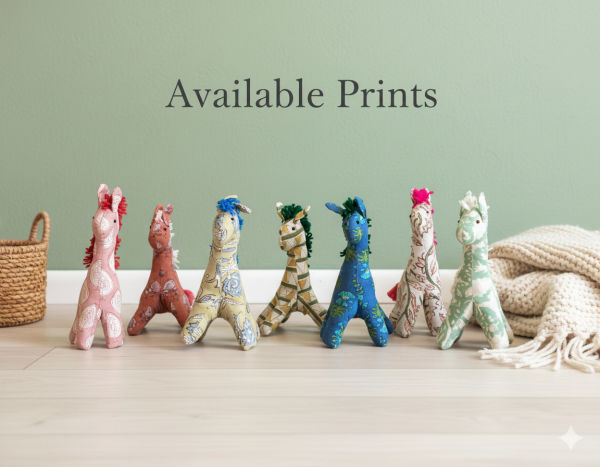 Cotton Giraffe Toy