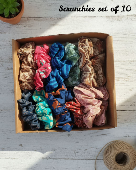 Cotton Scrunchies