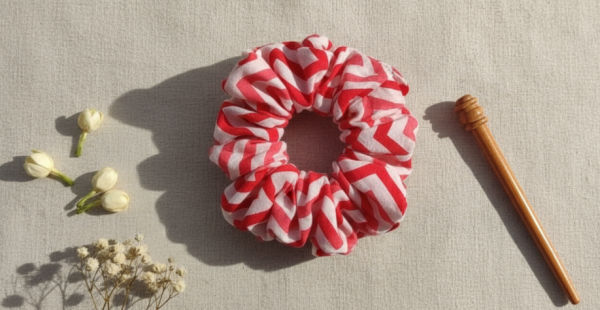 Cotton Scrunchie