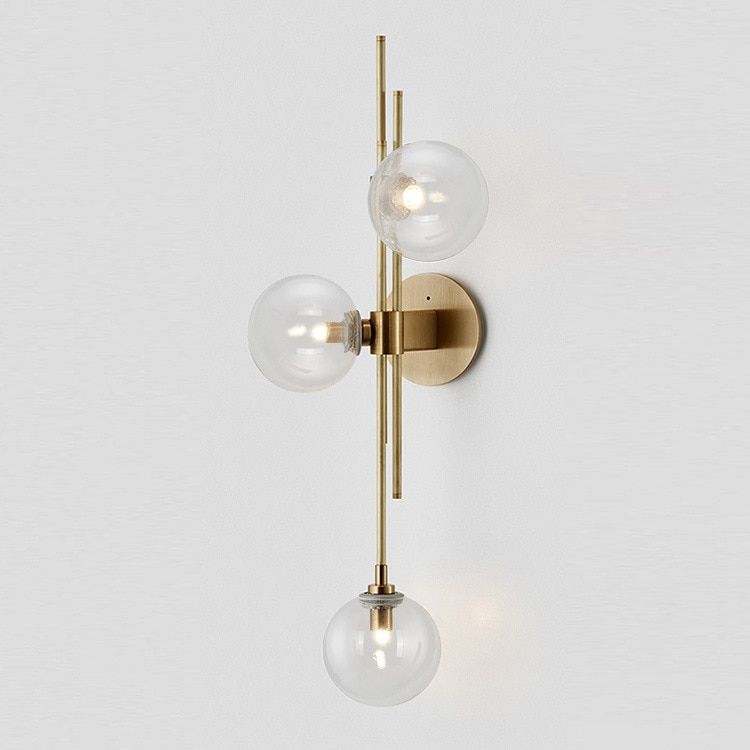 Nordic glass ball wall lamp Minimalistic Design 2