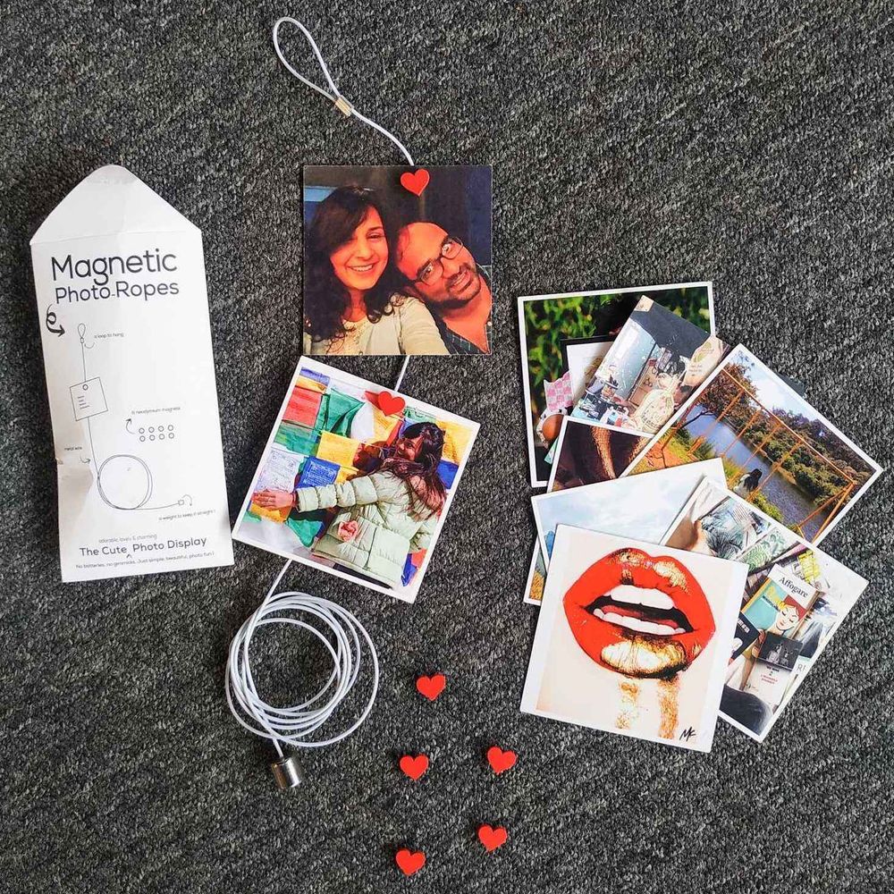 Magnetic Photo Rope - A Cool Way to Display Your Images