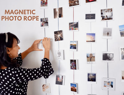 Magnetic Photo Rope - A Cool Way to Display Your Images