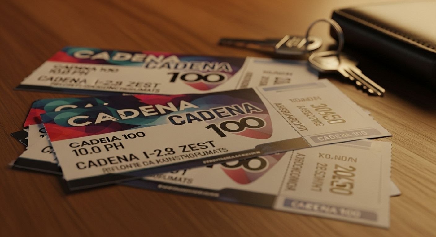 entradas concierto cadena 100