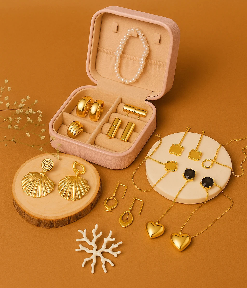 10 Piece Luxury Jewelry Organizer Set