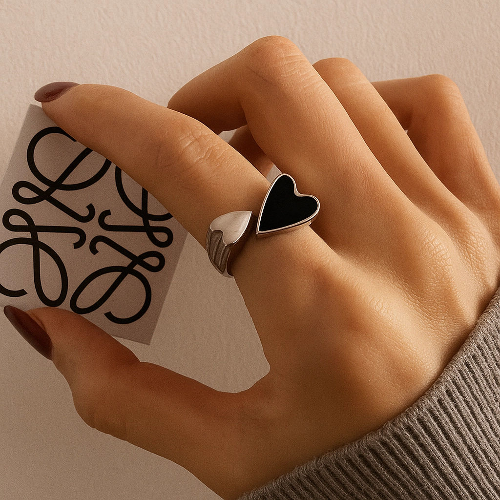 Toxic Devil Heart Ring