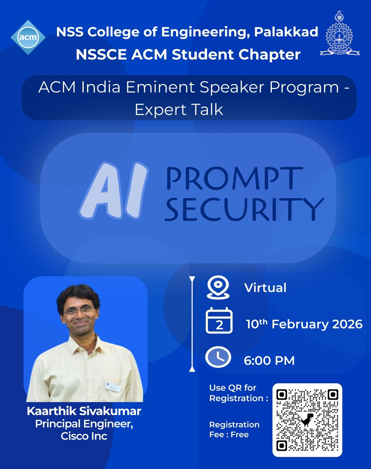 AI Prompt Security - ACM India Eminent Speaker Program