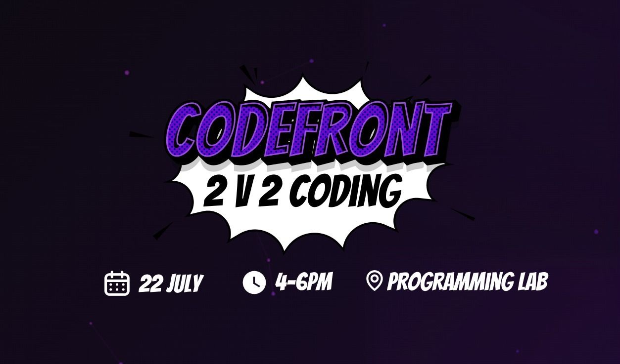 CodeFront - 2 v 2 Coding Competition